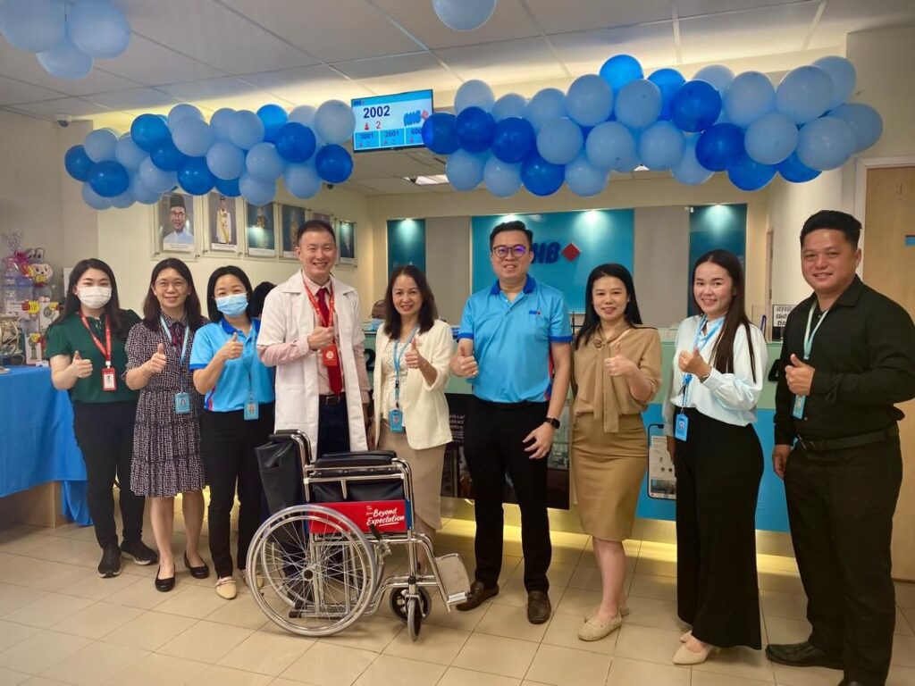 PMG x RHB wheelchair donation